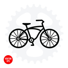 Bicycle. Bicycle icons vector. Bike