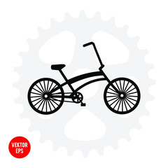Fototapeta premium Bicycle. Bicycle icons vector. Bike.