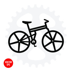 Bicycle. Bicycle icons vector. Bike/