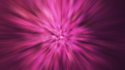 Abstract pink background. Fractal explosion star with gloss and lines, beautiful illustration.