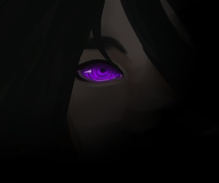 person in the night