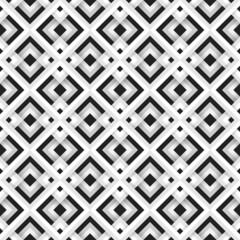 geometric seamless pattern. Vector illustration for beauty fashion design. Black white colors. Vintage stripe style.