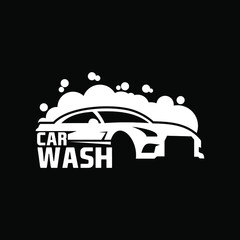 Car design logo for car wash business