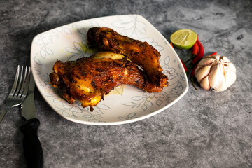 Grilled Chicken Drumstick with Thai Herbs