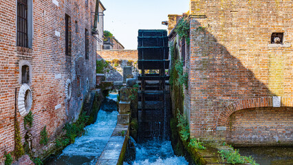 water mill in Dolo, Venice, Italy