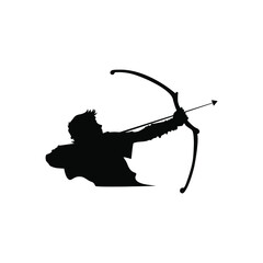 An archer silhouette logo