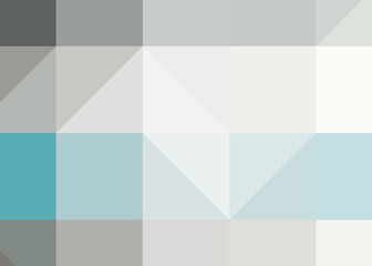 Abstract color Low-Polygones Generative Art background illustration