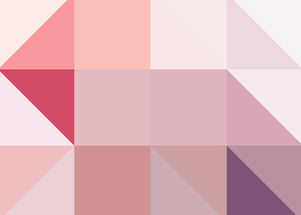 Fototapeta premium Abstract color Low-Polygones Generative Art background illustration