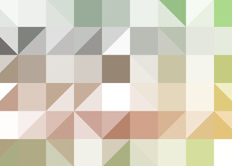 Abstract color Low-Polygones Generative Art background illustration