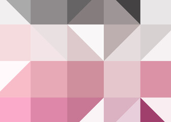 Obraz premium Abstract color Low-Polygones Generative Art background illustration