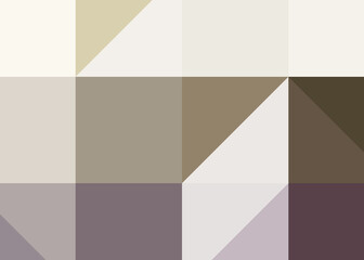 Fototapeta premium Abstract color Low-Polygones Generative Art background illustration