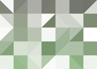 Abstract color Low-Polygones Generative Art background illustration
