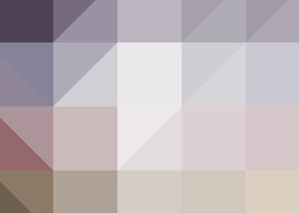 Abstract color Low-Polygones Generative Art background illustration