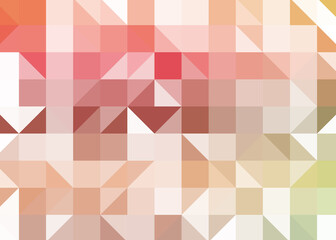 Abstract color Low-Polygones Generative Art background illustration