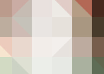 Abstract color Low-Polygones Generative Art background illustration