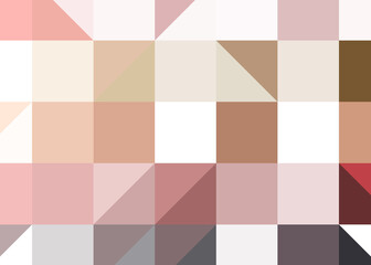 Abstract color Low-Polygones Generative Art background illustration