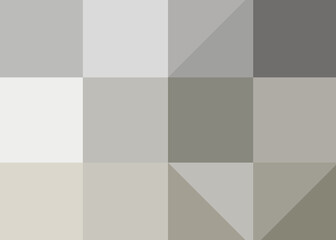 Abstract color Low-Polygones Generative Art background illustration