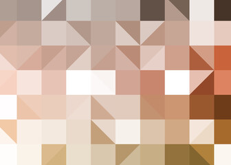 Abstract color Low-Polygones Generative Art background illustration