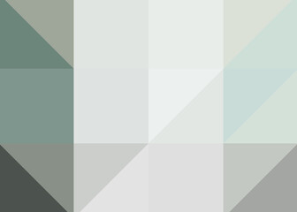 Obraz premium Abstract color Low-Polygones Generative Art background illustration
