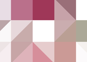 Abstract color Low-Polygones Generative Art background illustration