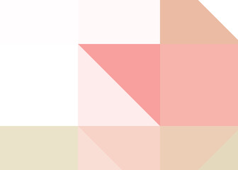 Fototapeta premium Abstract color Low-Polygones Generative Art background illustration