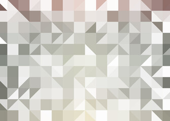 Abstract color Low-Polygones Generative Art background illustration