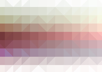 Obraz premium Abstract color Low-Polygones Generative Art background illustration