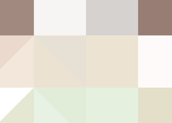 Fototapeta premium Abstract color Low-Polygones Generative Art background illustration