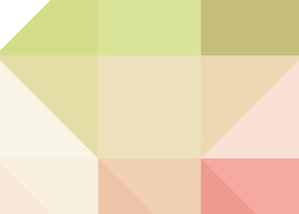 Fototapeta premium Abstract color Low-Polygones Generative Art background illustration