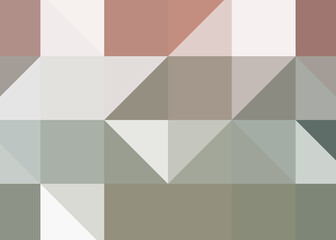 Obraz premium Abstract color Low-Polygones Generative Art background illustration
