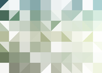 Obraz premium Abstract color Low-Polygones Generative Art background illustration