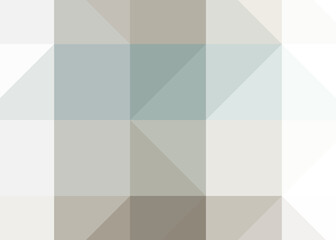 Fototapeta premium Abstract color Low-Polygones Generative Art background illustration