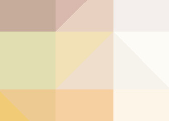 Fototapeta premium Abstract color Low-Polygones Generative Art background illustration