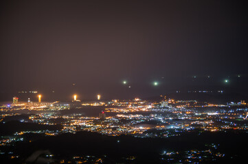 Fototapeta premium night view of the city