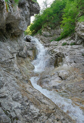 Am Rotschitza Wasserfall und Klettersteig bei Faak am See
