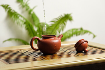 Kettle for brewing Chinese tea.