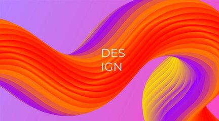 Abstract fluid color background. Illustration for landing page and other.