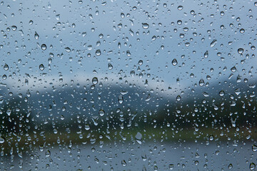 rain drops on window