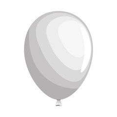 white balloon helium