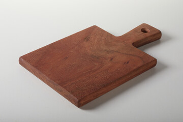 Handmade wooden cutting board with handle