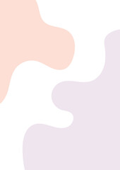 abstract background with different shapes. Minimalistic style vector illustration.