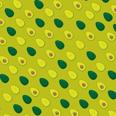 Avocado colour diagonal wallpaper