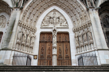 saint-epvre church in nancy in lorraine (france)