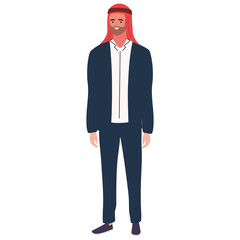 man standing wearing turban