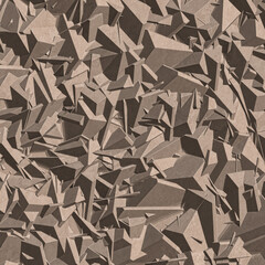 3d effect - abstract stone texture pattern