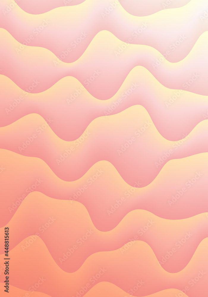 Poster fluid pattern abstract design conceptual vivid colorful vertical background
