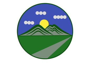 landscape view of the mountains.