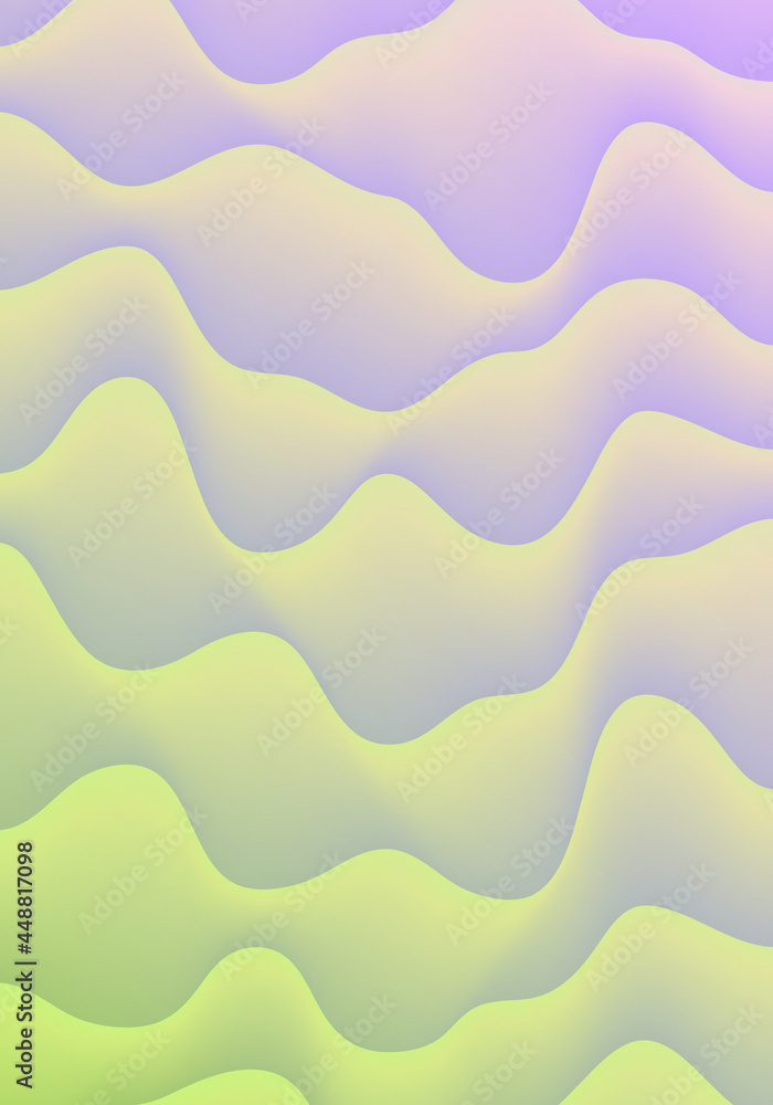 Poster fluid pattern abstract design conceptual vivid colorful vertical background