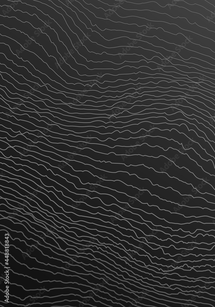 Aufkleber distorted vibrating lines black white gradient vertical abstract background design template