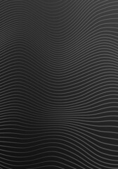 Smooth Distorted Lines Black White Gradient Surface Vertical Abstract Background